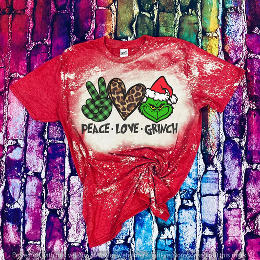 Peace love  grinch